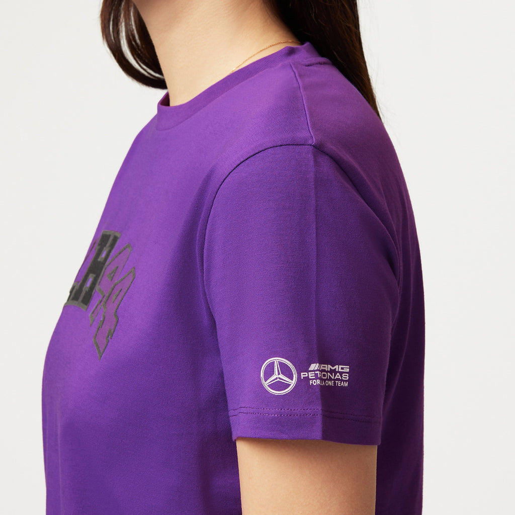 Mercedes AMG Petronas F1 Women's Lewis Hamilton Logo T-Shirt T-shirts Mercedes AMG Petronas 