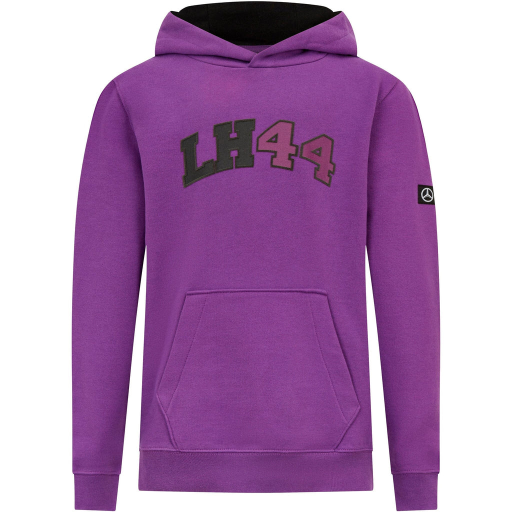 Mercedes AMG Petronas F1 Kids Lewis Hamilton Hoodie - Youth Hoodies Dark Slate Blue