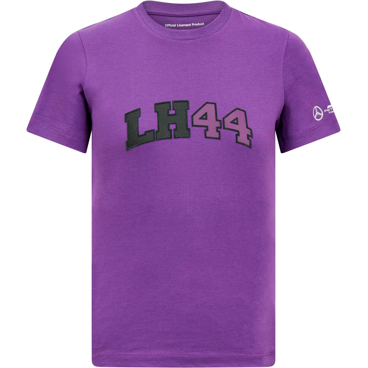 Mercedes AMG Petronas F1 Kids Lewis Hamilton T-Shirt - Youth T-shirts Dark Orchid