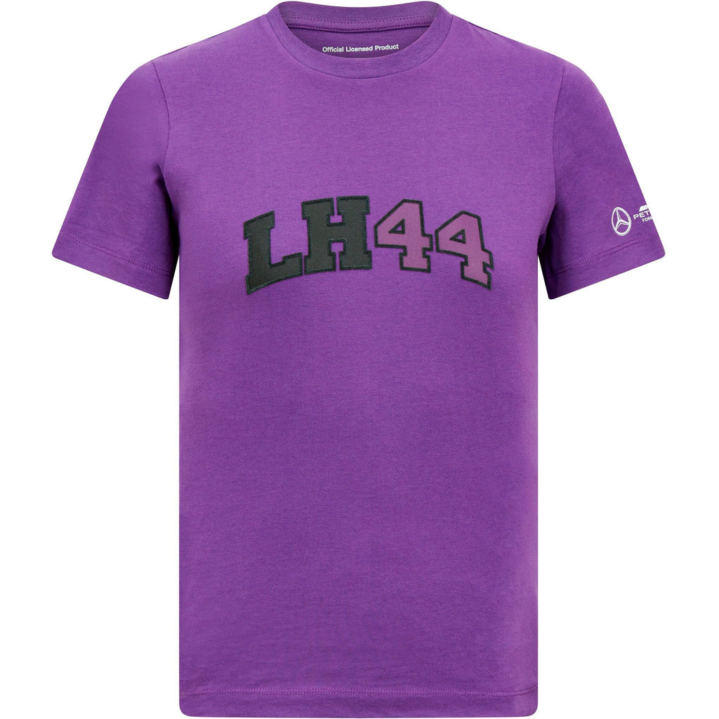 Mercedes AMG Petronas F1 Kids Lewis Hamilton T-Shirt - Youth T-shirts Dark Orchid