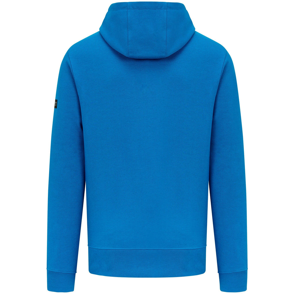 Mercedes AMG Petronas F1 George Russell Hooded Sweatshirt - Black/Blue Hoodies Dark Cyan