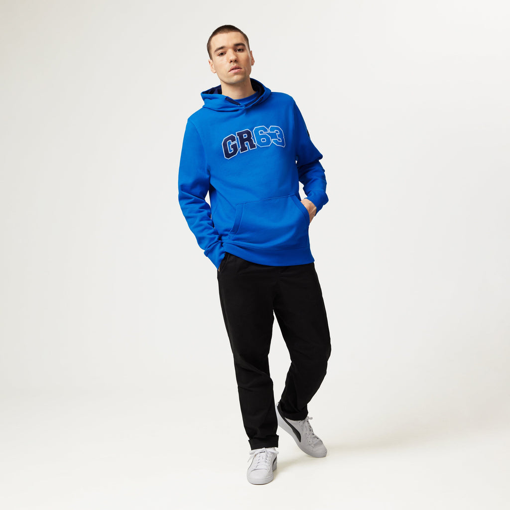 Mercedes AMG Petronas F1 George Russell Hooded Sweatshirt - Black/Blue Hoodies Mercedes AMG Petronas 