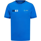 Mercedes AMG Petronas F1 George Russell Sports T-Shirt T-shirts Royal Blue