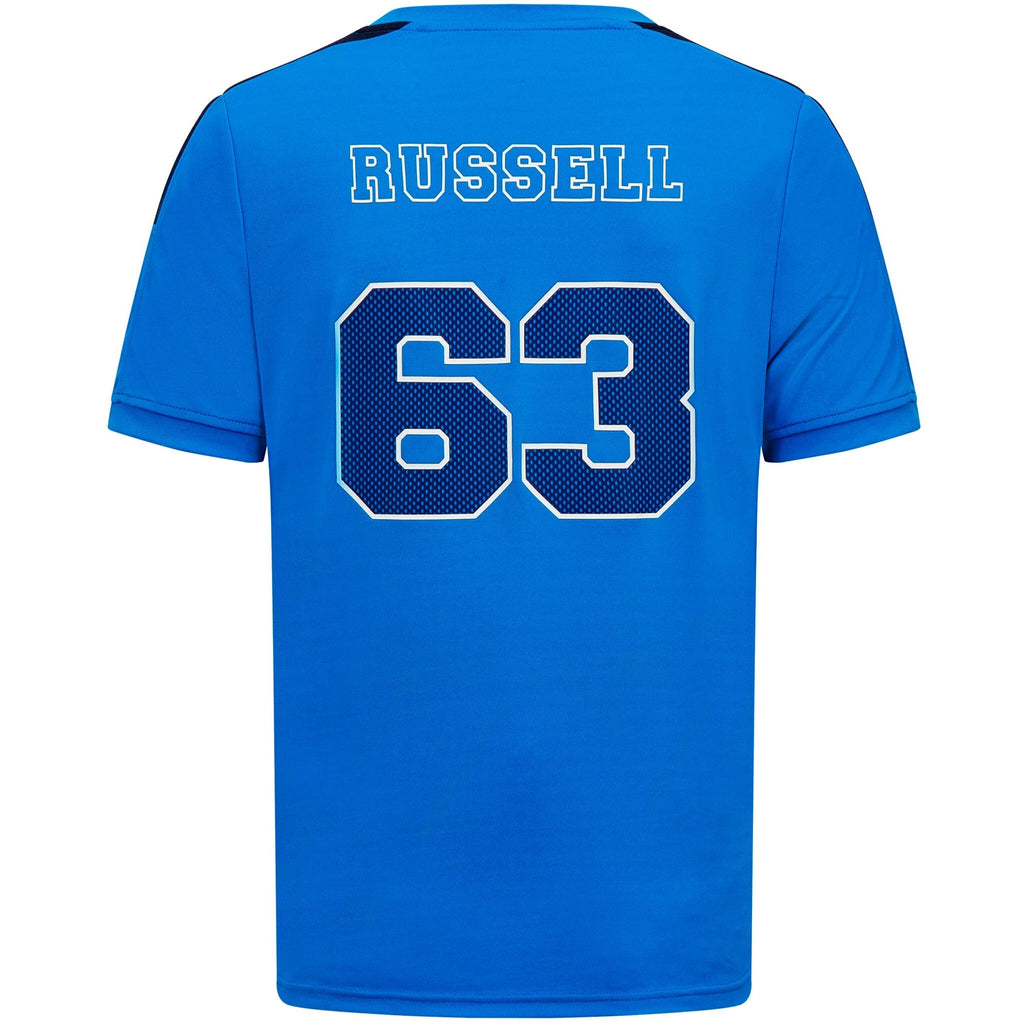 Mercedes AMG Petronas F1 George Russell Sports T-Shirt T-shirts Royal Blue