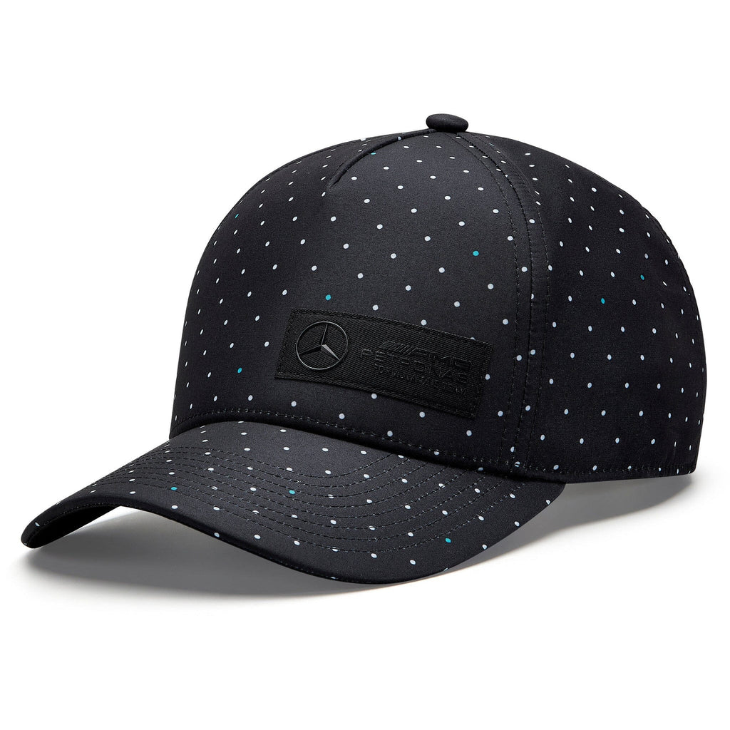 Mercedes AMG Petronas F1 Polka Dot Baseball Hat Hats Black
