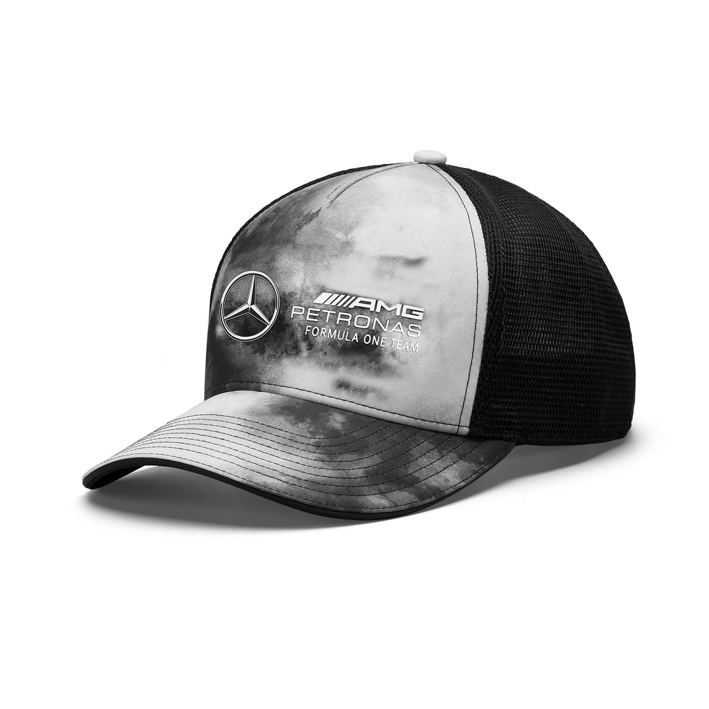 Mercedes AMG Petronas F1 Tie-Dye Trucker Hat Hats Mercedes AMG Petronas 