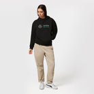 Mercedes AMG Petronas F1 Women's Oversized Hoodie - Black/White Hoodies Mercedes AMG Petronas 
