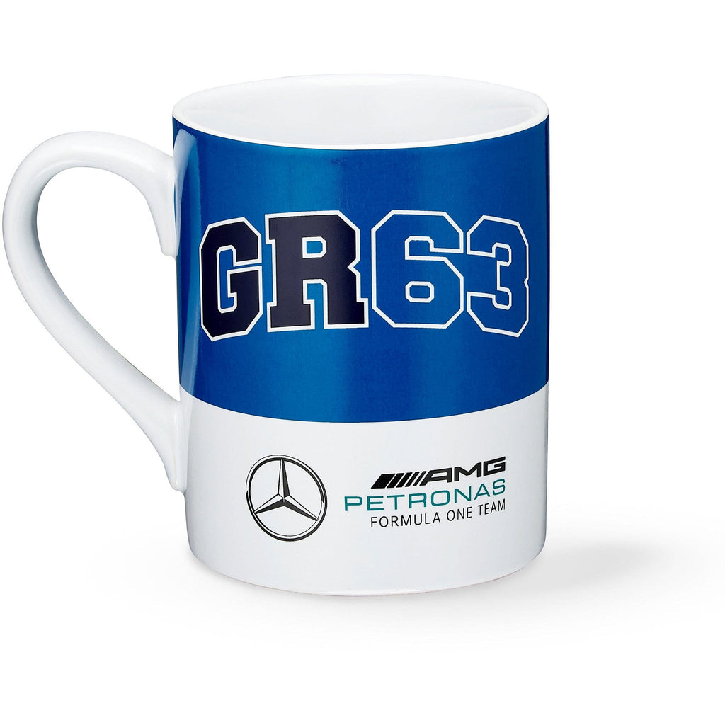 Mercedes AMG Petronas F1 George Russell Mug Drinkware Lavender