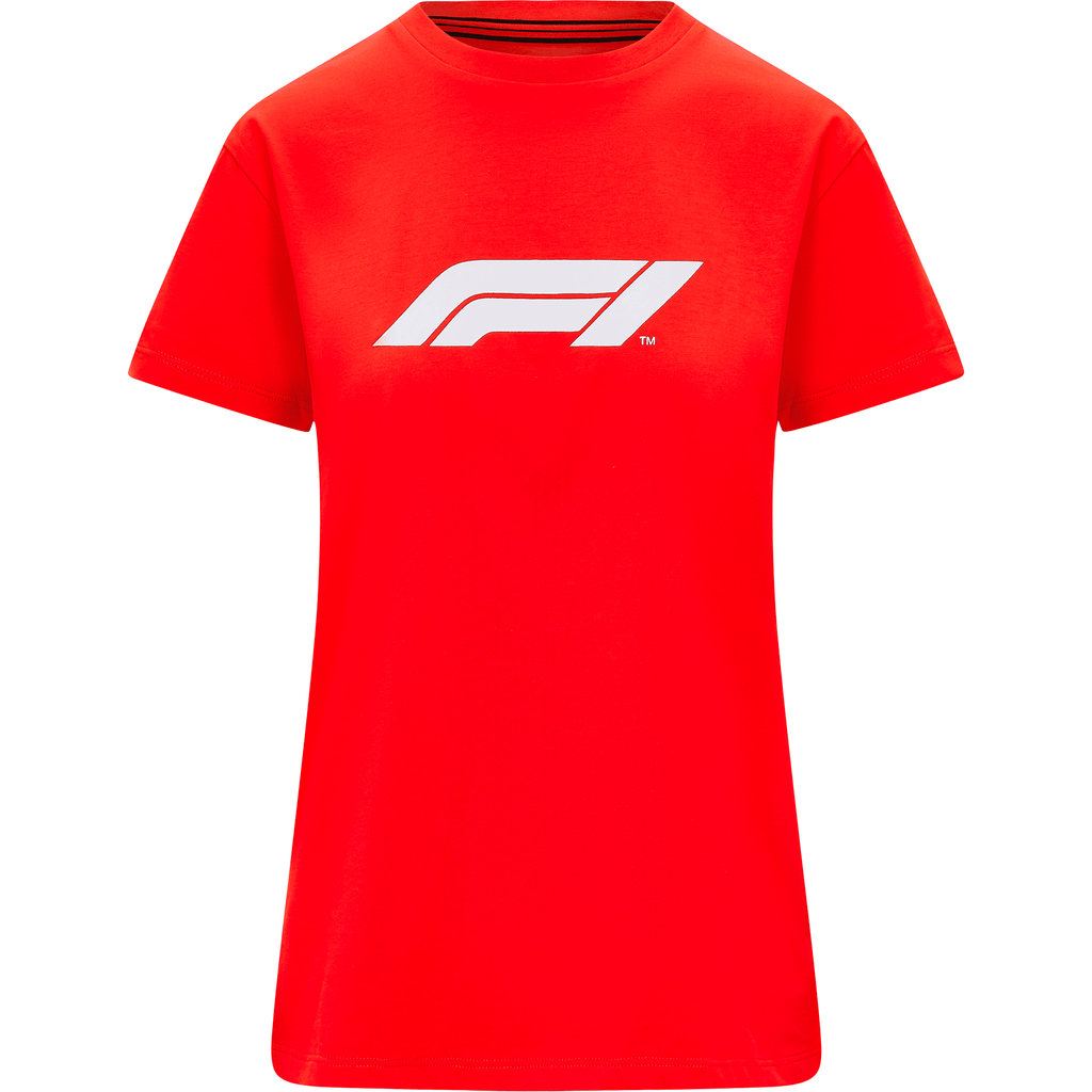 Formula 1 Tech Collection F1 Women's Logo T-Shirt Red/Black T-shirts Red