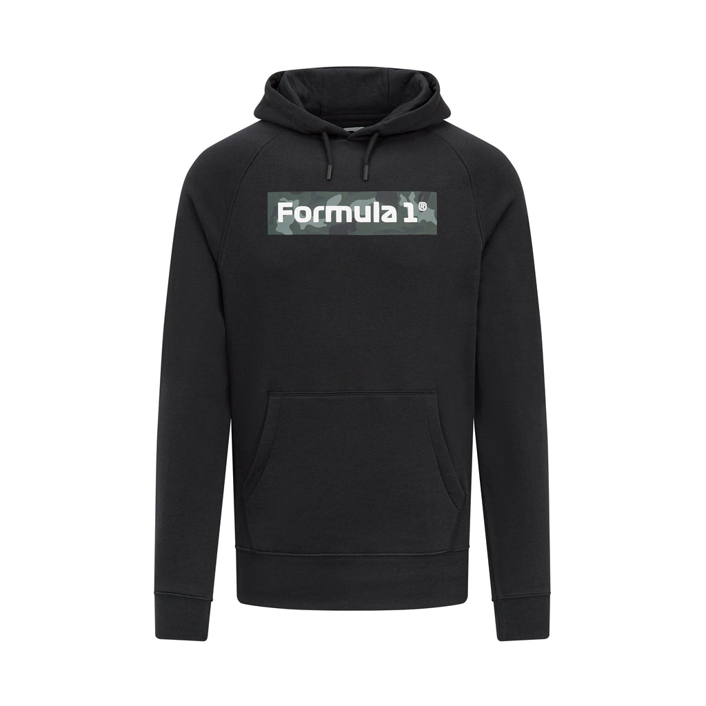Formula 1 Tech Collection F1 Camo Hoodie - Black Hoodies Formula 1 