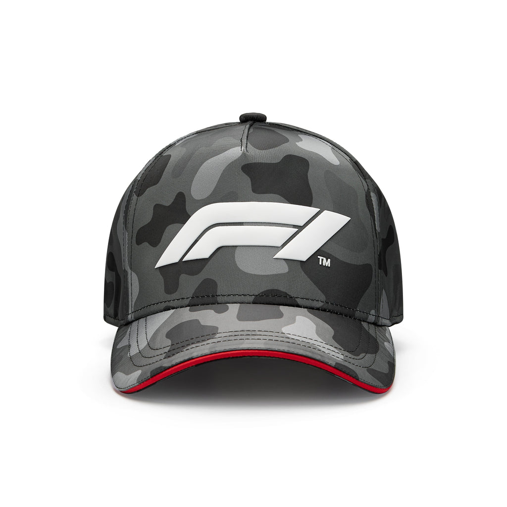 Formula 1 Tech Collection F1 Camo Hat- Black Hats Formula 1 