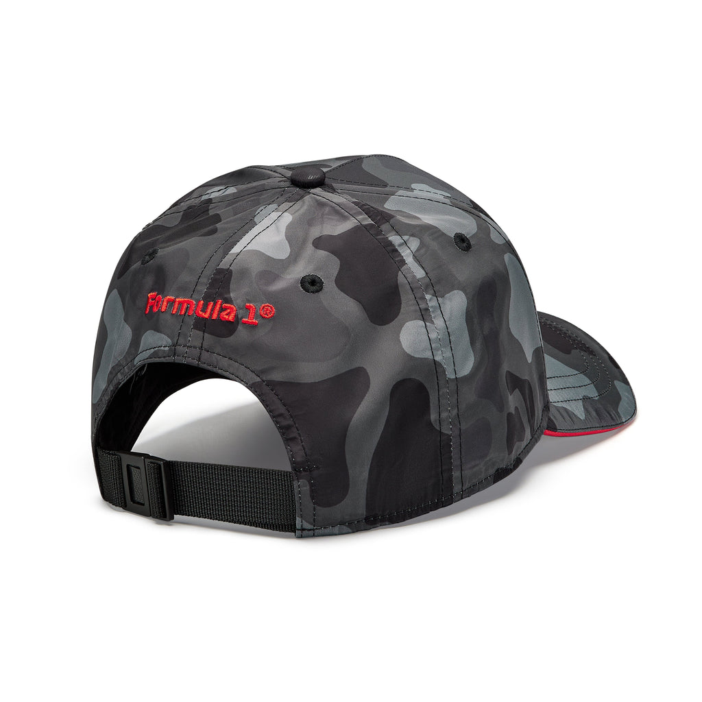 Formula 1 Tech Collection F1 Camo Hat- Black Hats Formula 1 