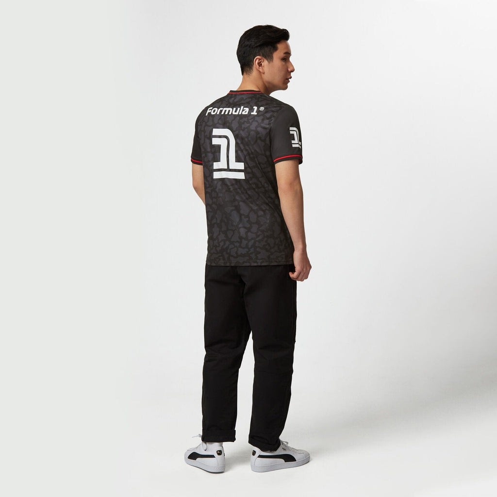 Formula 1 Tech Collection F1 Camo Sports T-Shirt- Black T-shirts Formula 1 