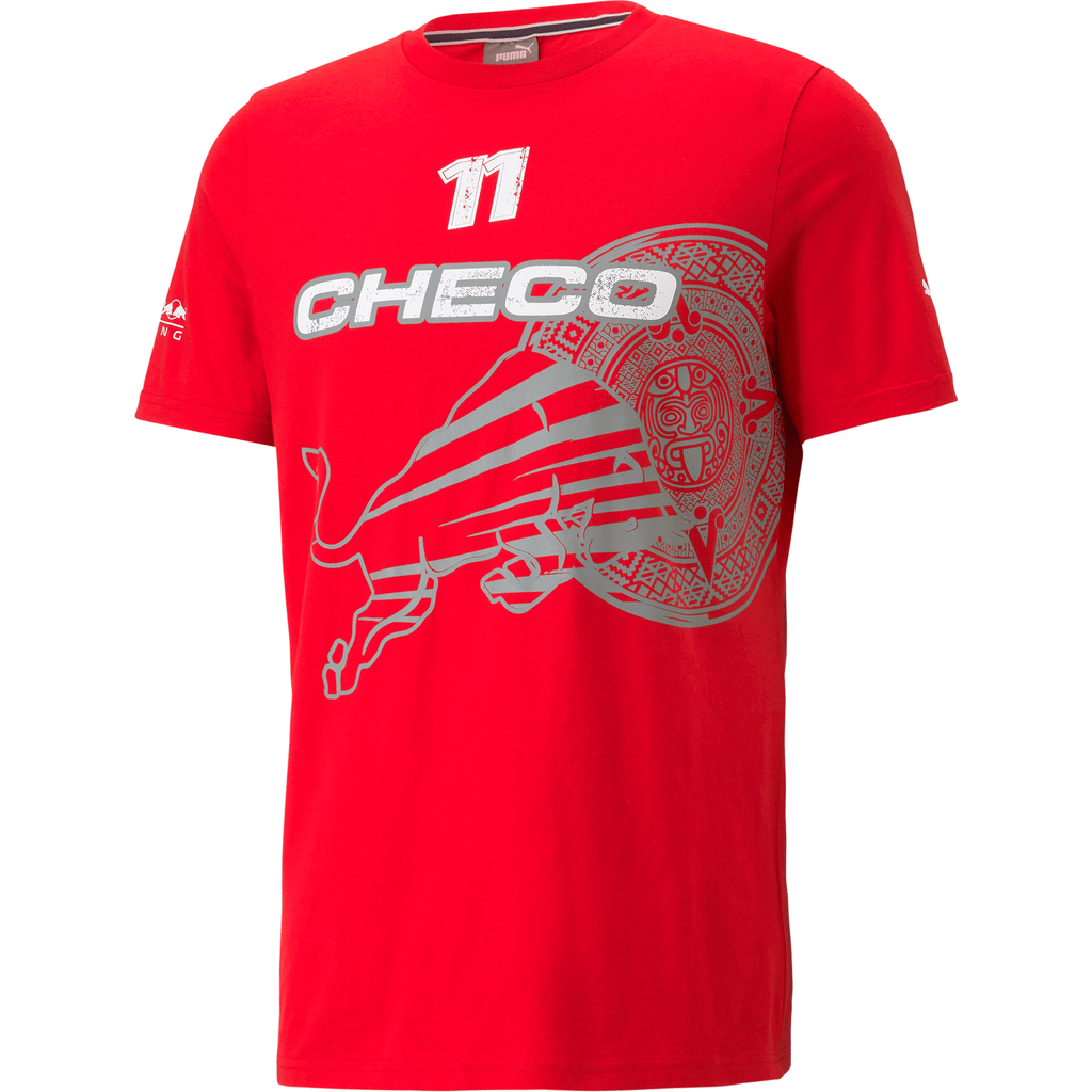 Red Bull Racing F1 Sergio "Checo" Perez Men's Logo #11 Graphic T-Shirt T-shirts Red