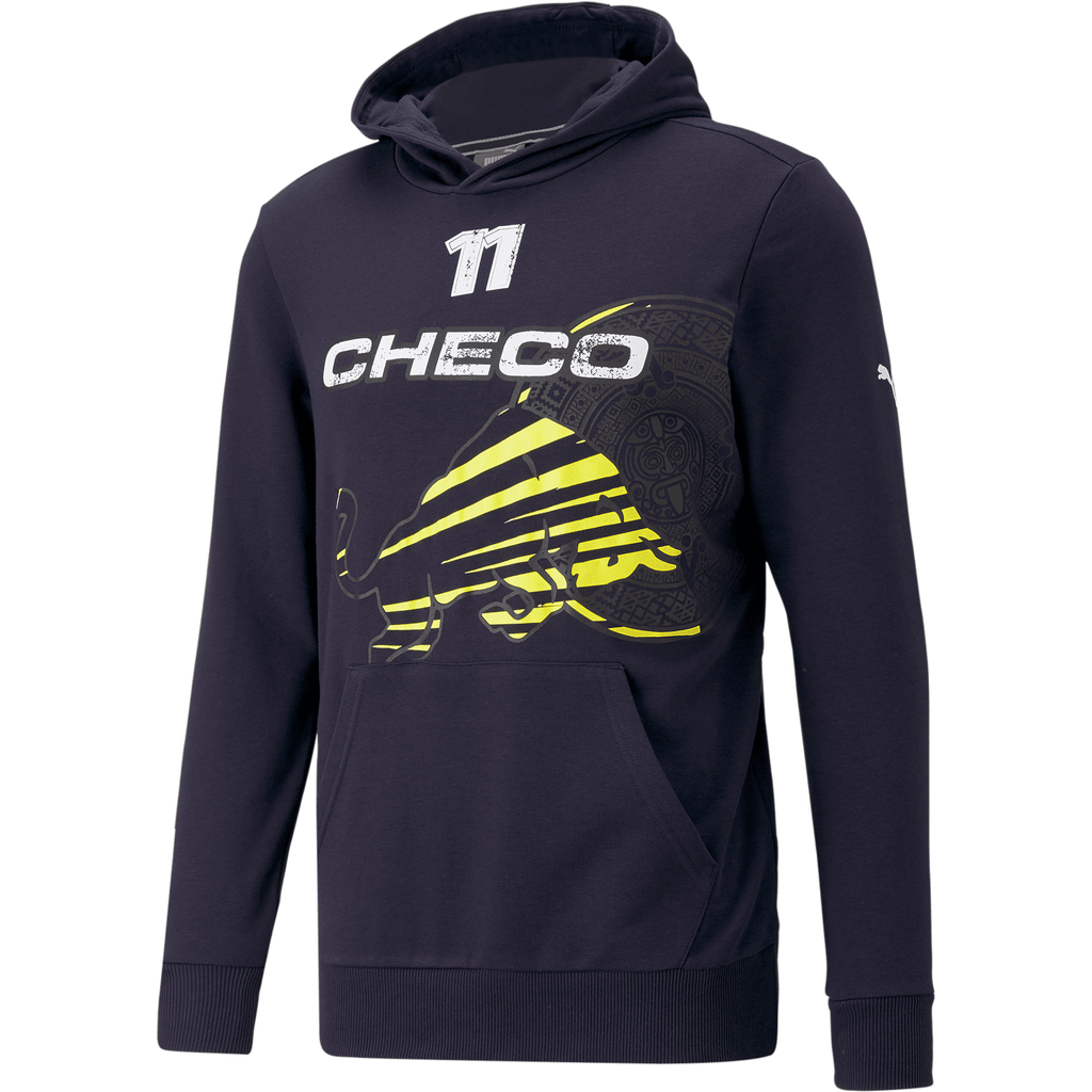Red Bull Racing F1 Sergio "Checo" Perez Men's Logo #11 Graphic Hoody T-shirts Dark Slate Gray