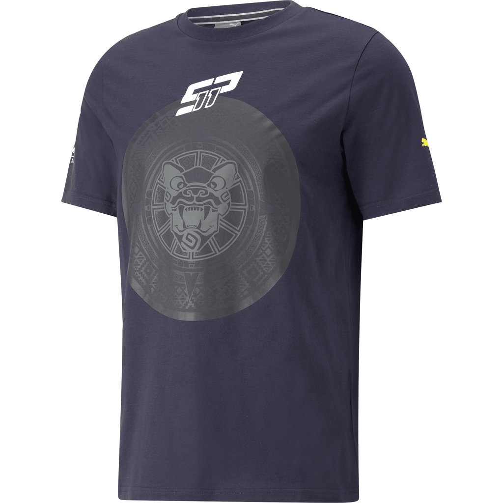 Red Bull Racing F1 Sergio "Checo" Perez Men's SP11 Graphic T-Shirt T-shirts Dark Slate Gray