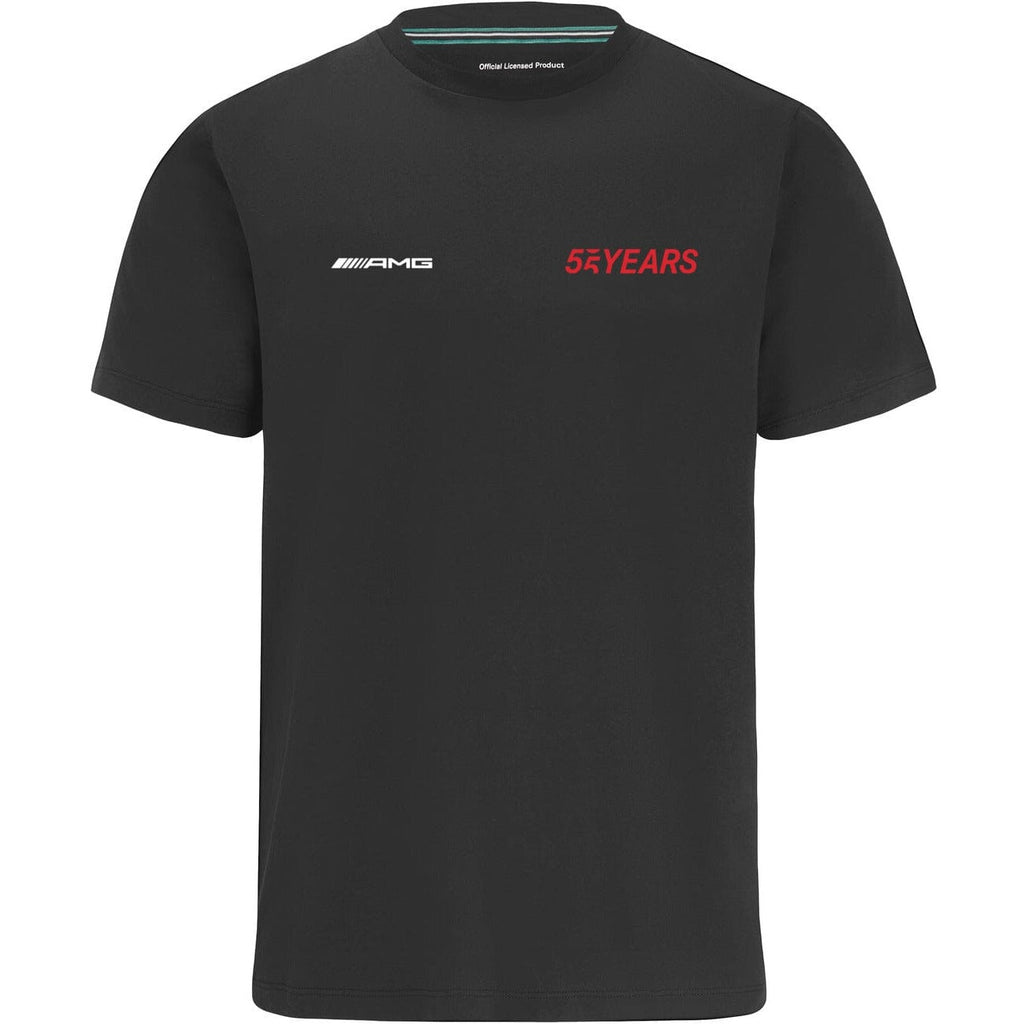 Mercedes Benz AMG Petronas F1 AMG "55 Years" T-Shirt T-shirts Dark Slate Gray