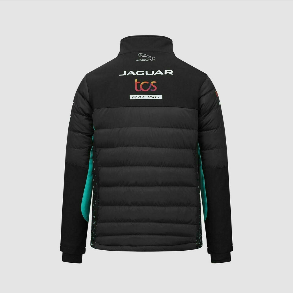 Jaguar TCS Racing Formula E S8 Men's Team Jacket- Black Jackets Lavender