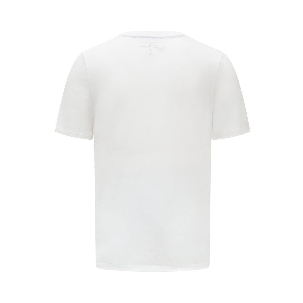 Ayrton Senna Men's "Busque" T-Shirt - Navy/White T-shirts Ayrton Senna 