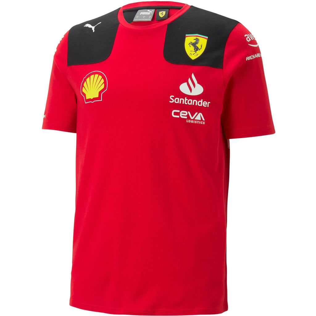 Scuderia Ferrari F1 Kids 2023 Team T-Shirt - Youth T-shirts Firebrick