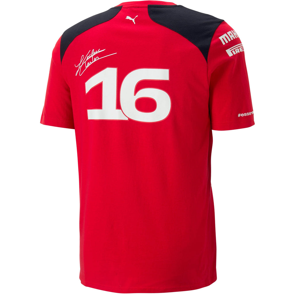 Scuderia Ferrari F1 Men's 2023 Charles Leclerc Team T-Shirt T-shirts Scuderia Ferrari 
