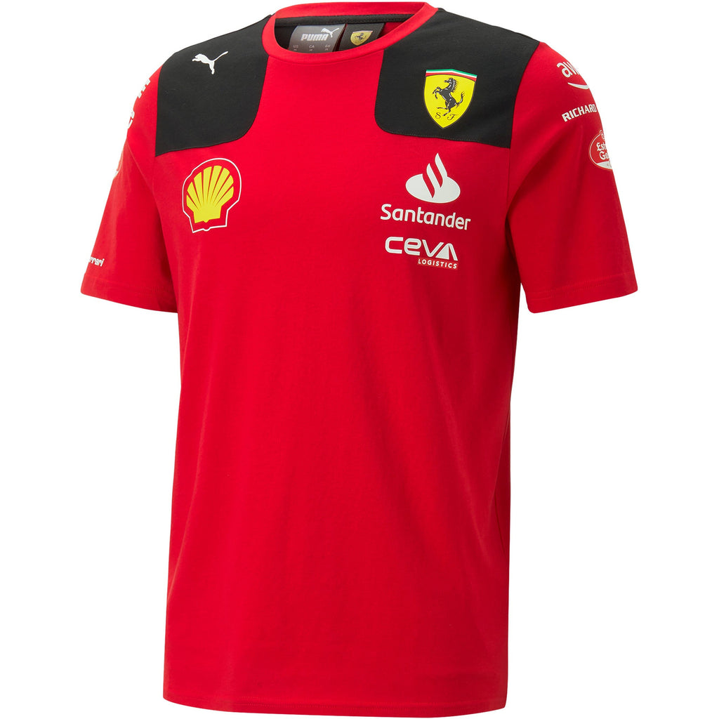 Scuderia Ferrari F1 Men's 2023 Carlos Sainz Team T-Shirt T-shirts Scuderia Ferrari 