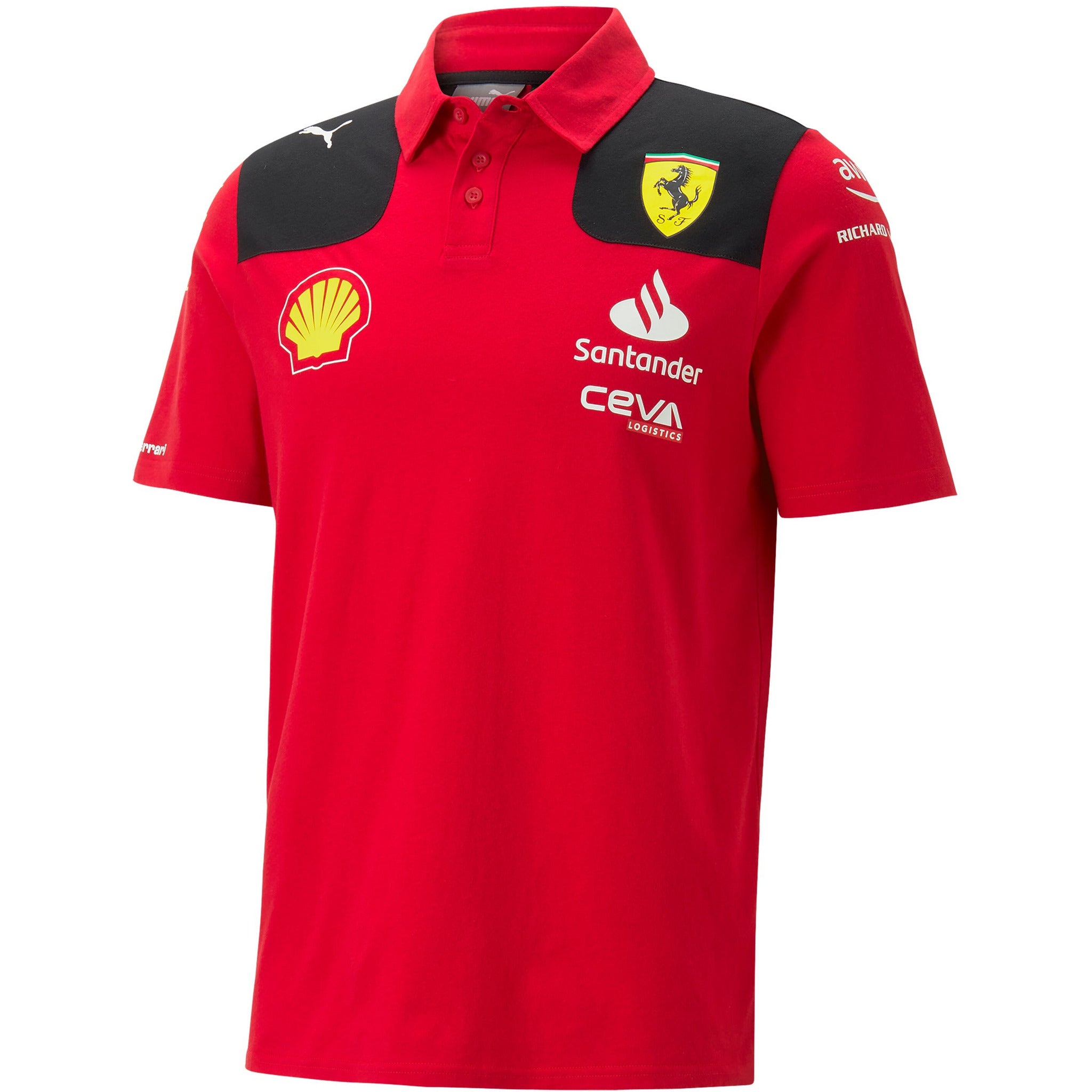 Scuderia Ferrari F1 Men's 2023 Team Polo Shirt Polos Scuderia Ferrari 