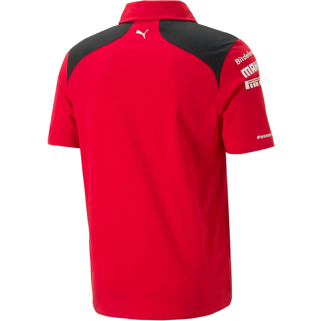 Scuderia Ferrari F1 Kids 2023 Team Polo Shirt - Youth Polos Firebrick