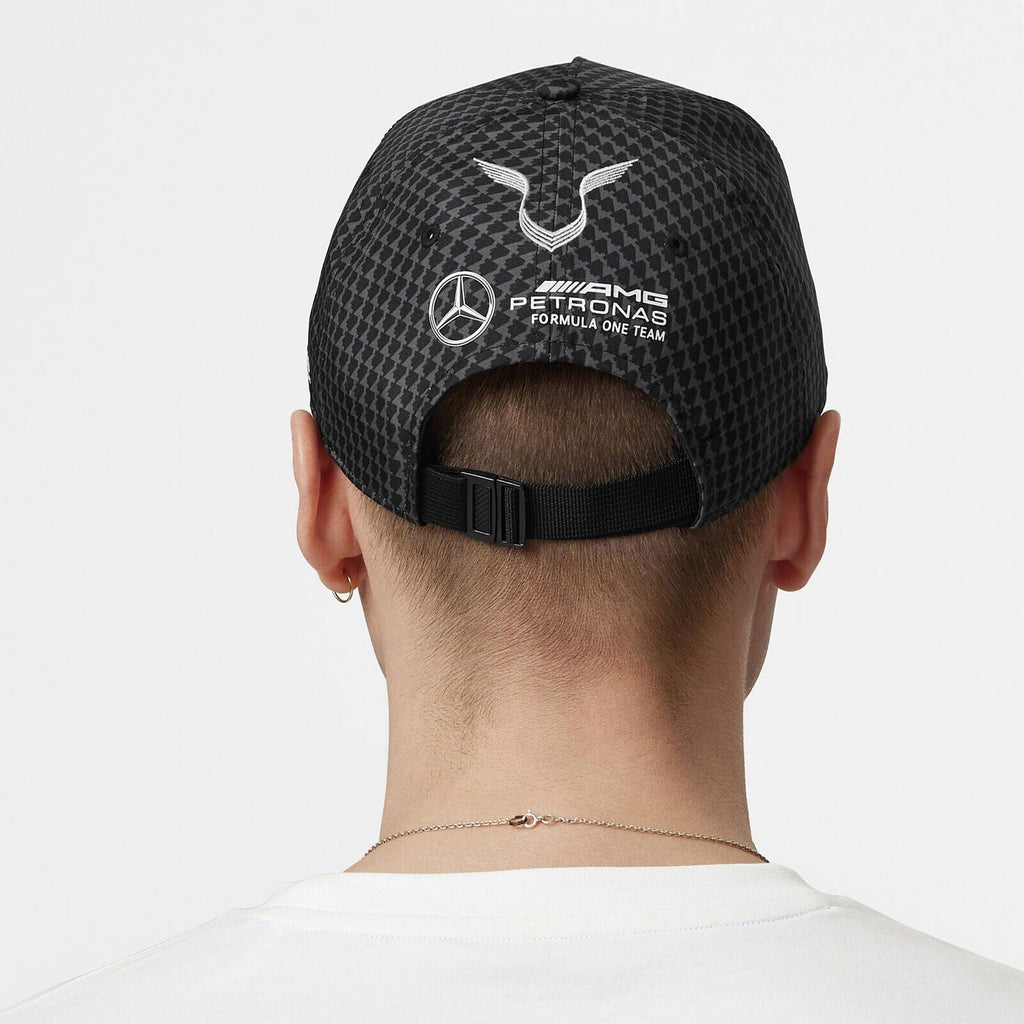 Mercedes AMG Petronas F1 2023 Lewis Hamilton Baseball Hat -Black/White/Purple/Red/Peach/Natural Hats Mercedes AMG Petronas 