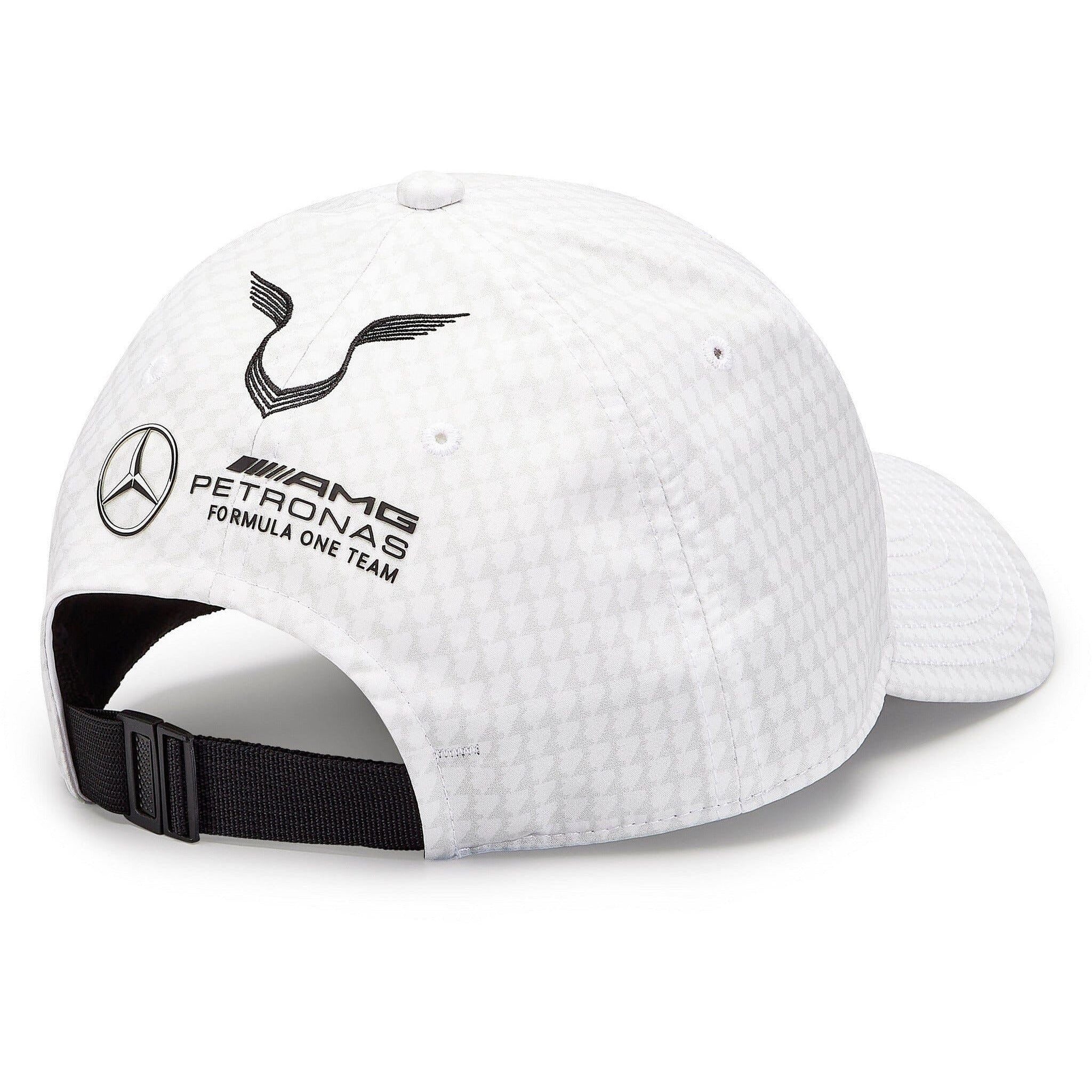 Mercedes AMG Petronas F1 2023 Lewis Hamilton Baseball Hat -Black/White –  CMC Motorsports®