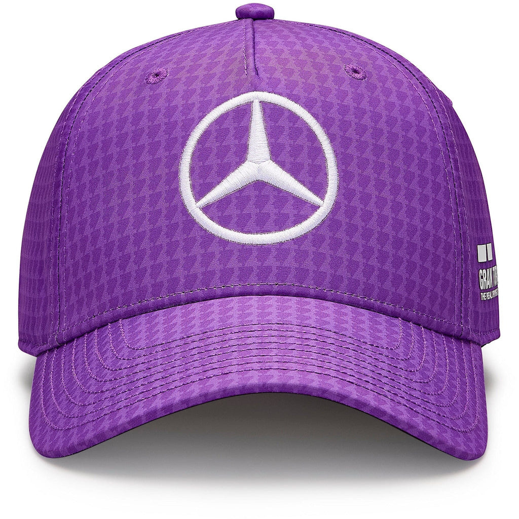 Mercedes AMG Petronas F1 2023 Lewis Hamilton Baseball Hat -Black/White/Purple/Red/Peach/Natural Hats Dark Slate Blue