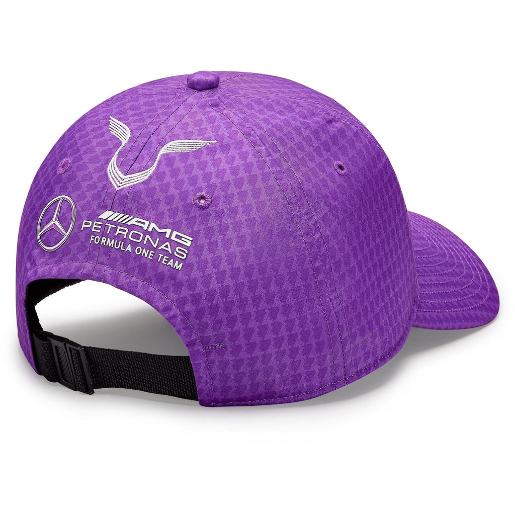 Mercedes AMG Petronas F1 2023 Kids Lewis Hamilton Baseball Hat - Youth Hats Slate Blue