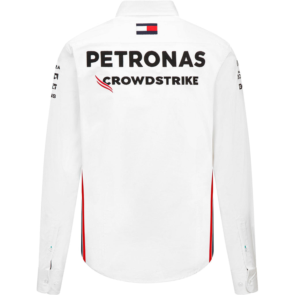 Mercedes AMG Petronas F1 2023 Men's Team Button Down Shirt Shirts Mercedes AMG Petronas 