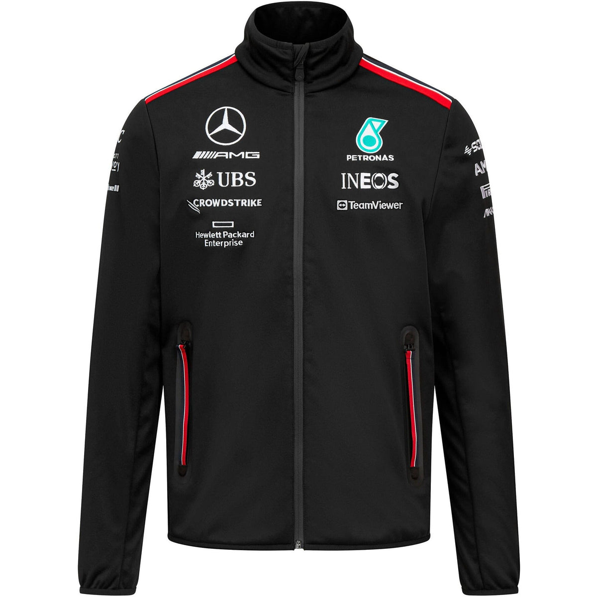 Mercedes AMG Petronas F1 2023 Men's Team Softshell Jacket – CMC ...