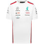 Mercedes AMG Petronas F1 2023 Men's Driver T-Shirt - Black/White T-shirts White Smoke