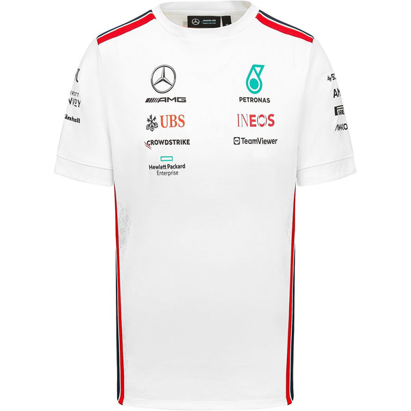 Mercedes AMG Petronas F1 Men's Driver T-Shirt - Black/White – CMC