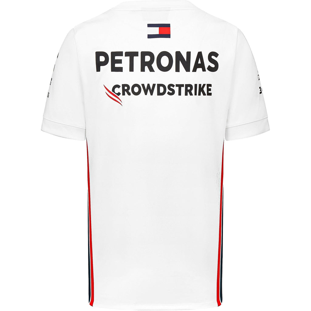 Mercedes AMG Petronas F1 2023 Men's Driver T-Shirt - Black/White T-shirts White Smoke