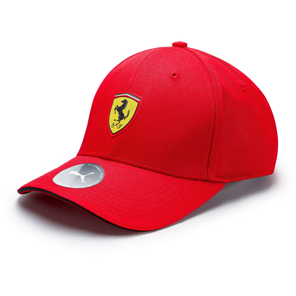 Scuderia Ferrari Puma Kids Classic Hat - Youth Red/Black Hats Firebrick