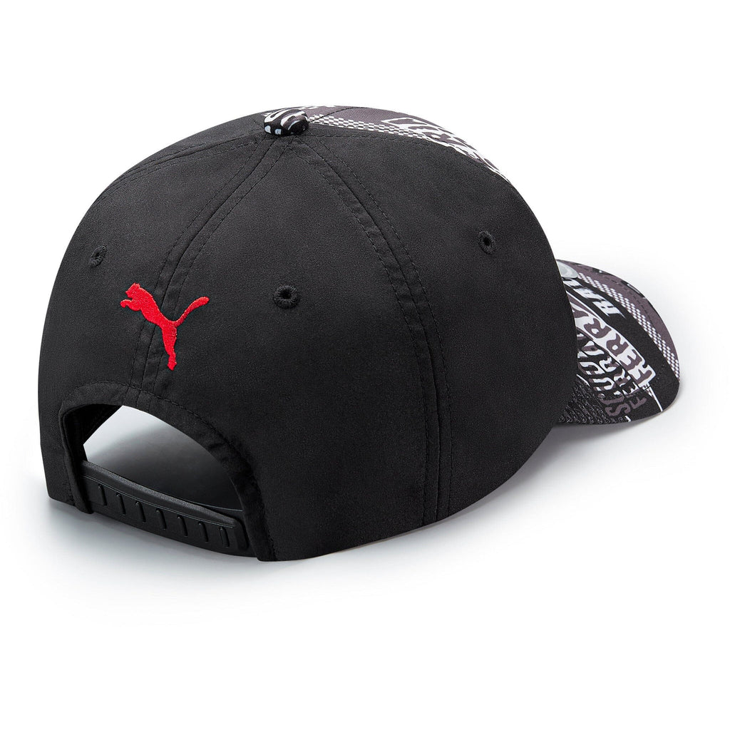 Scuderia Ferrari F1 Graphic Baseball Hat - Black/Red Hats Scuderia Ferrari 
