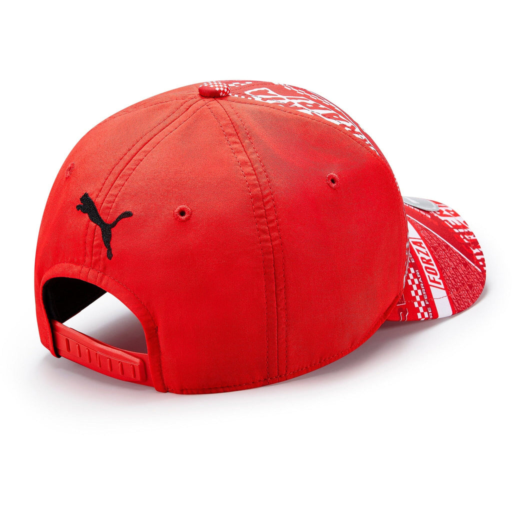 Scuderia Ferrari F1 Graphic Baseball Hat - Black/Red Hats Scuderia Ferrari 