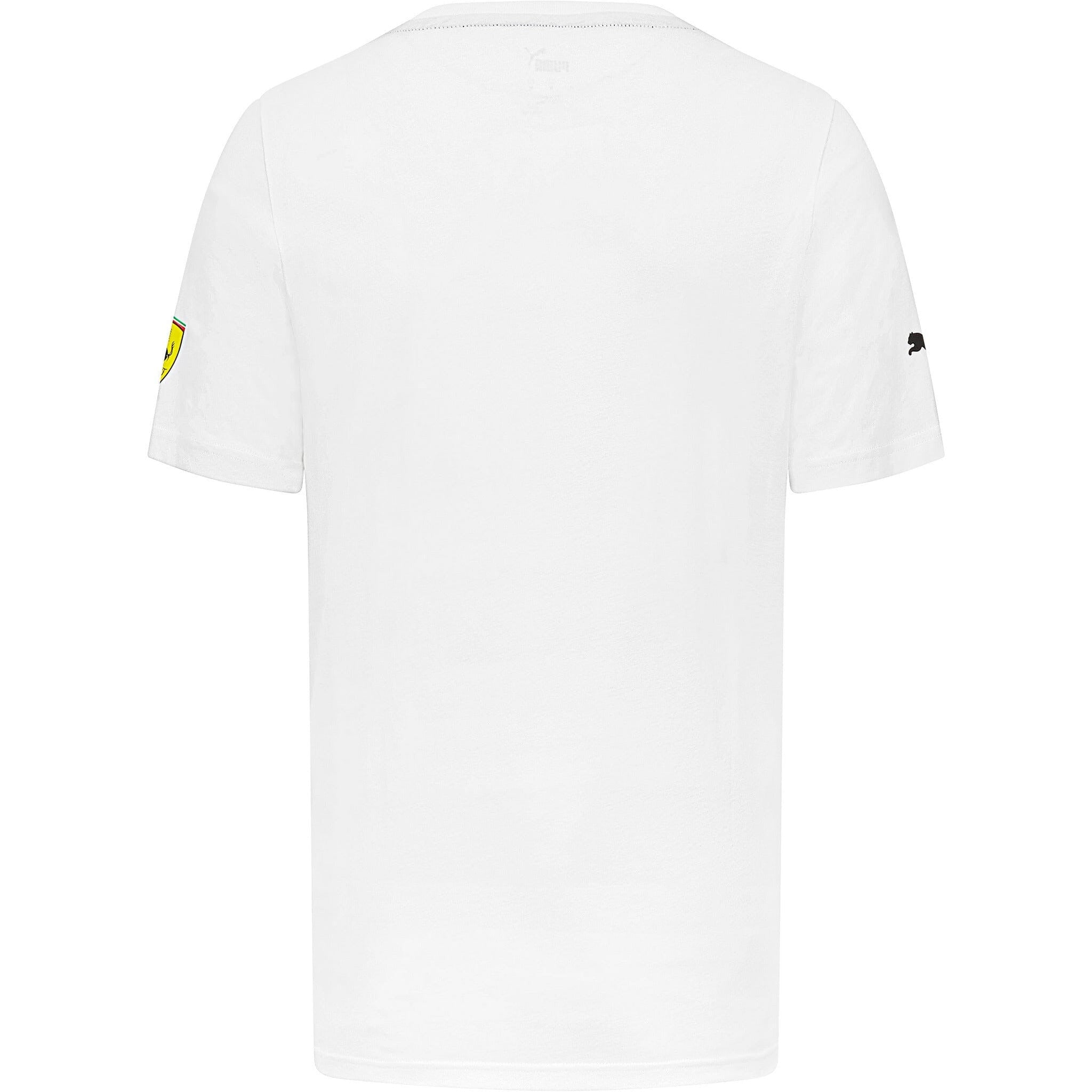 Scuderia Ferrari F1 Puma Men's Charles Leclerc #16 Driver T-Shirt-White/Red T-shirts Scuderia Ferrari 