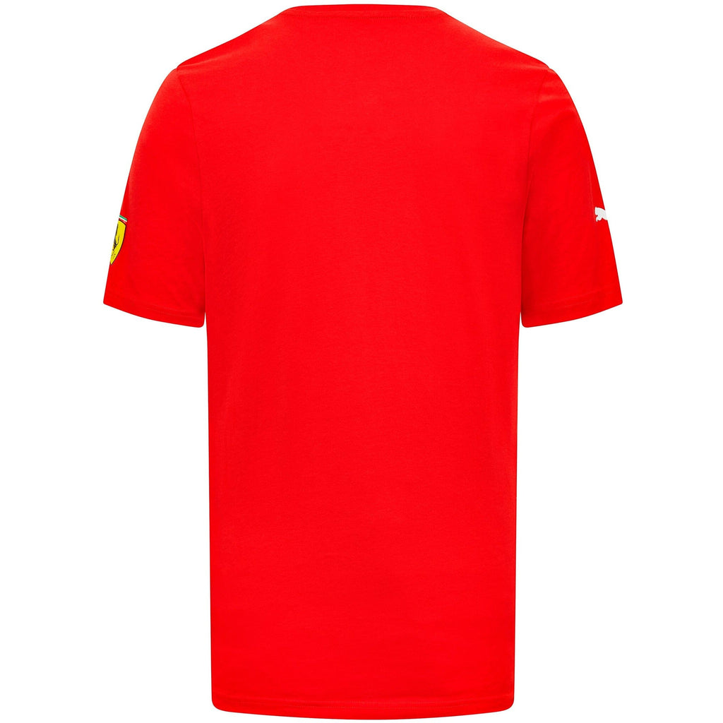 Scuderia Ferrari F1 Puma Men's Charles Leclerc #16 Driver T-Shirt-White/Red T-shirts Scuderia Ferrari 