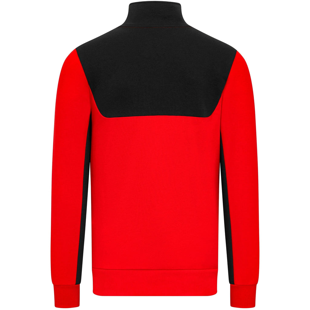 Scuderia Ferrari F1 Men's Puma 1/4 Zip Sweater - Red/Black Sweaters Scuderia Ferrari 