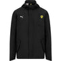 Scuderia Ferrari F1 Puma Men's Rain Jacket -Black/Red Jackets Scuderia Ferrari XS Black 