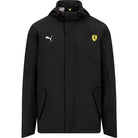 Scuderia Ferrari F1 Puma Men's Rain Jacket -Black/Red Jackets Scuderia Ferrari XS Black 