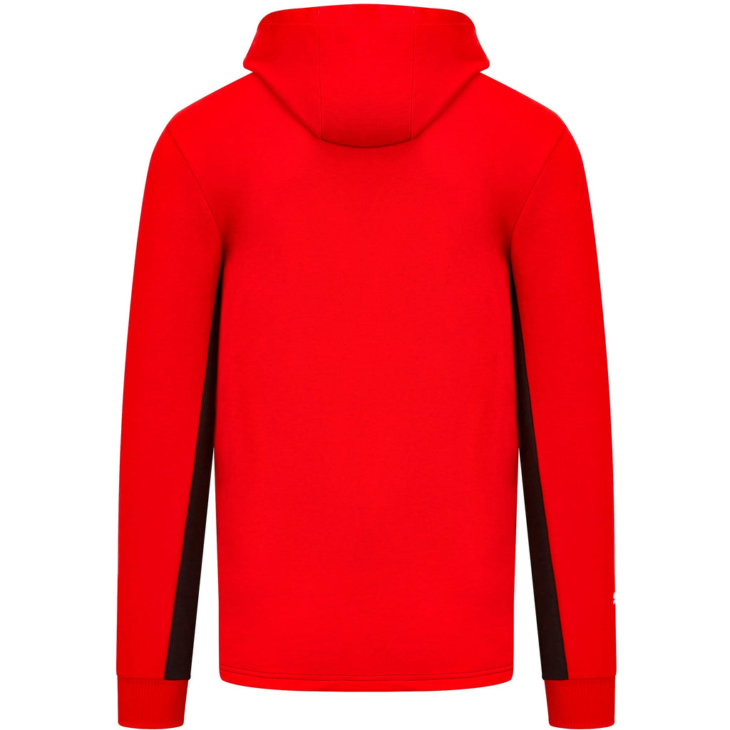 Scuderia Ferrari F1 Men's Puma Shield Hoodie-Black/Red Hoodies Scuderia Ferrari 