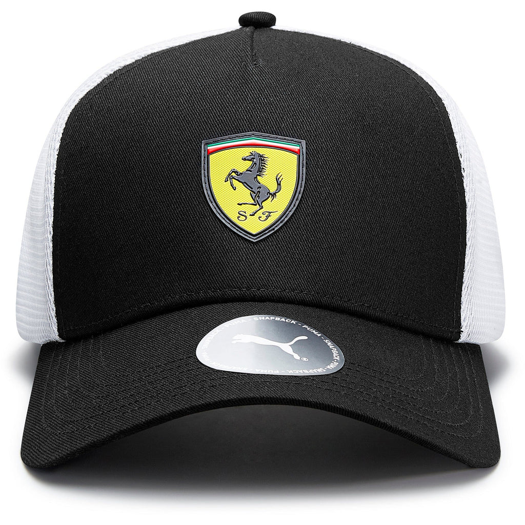 Scuderia Ferrari F1 Trucker Hat-Black/Red Hats Scuderia Ferrari 