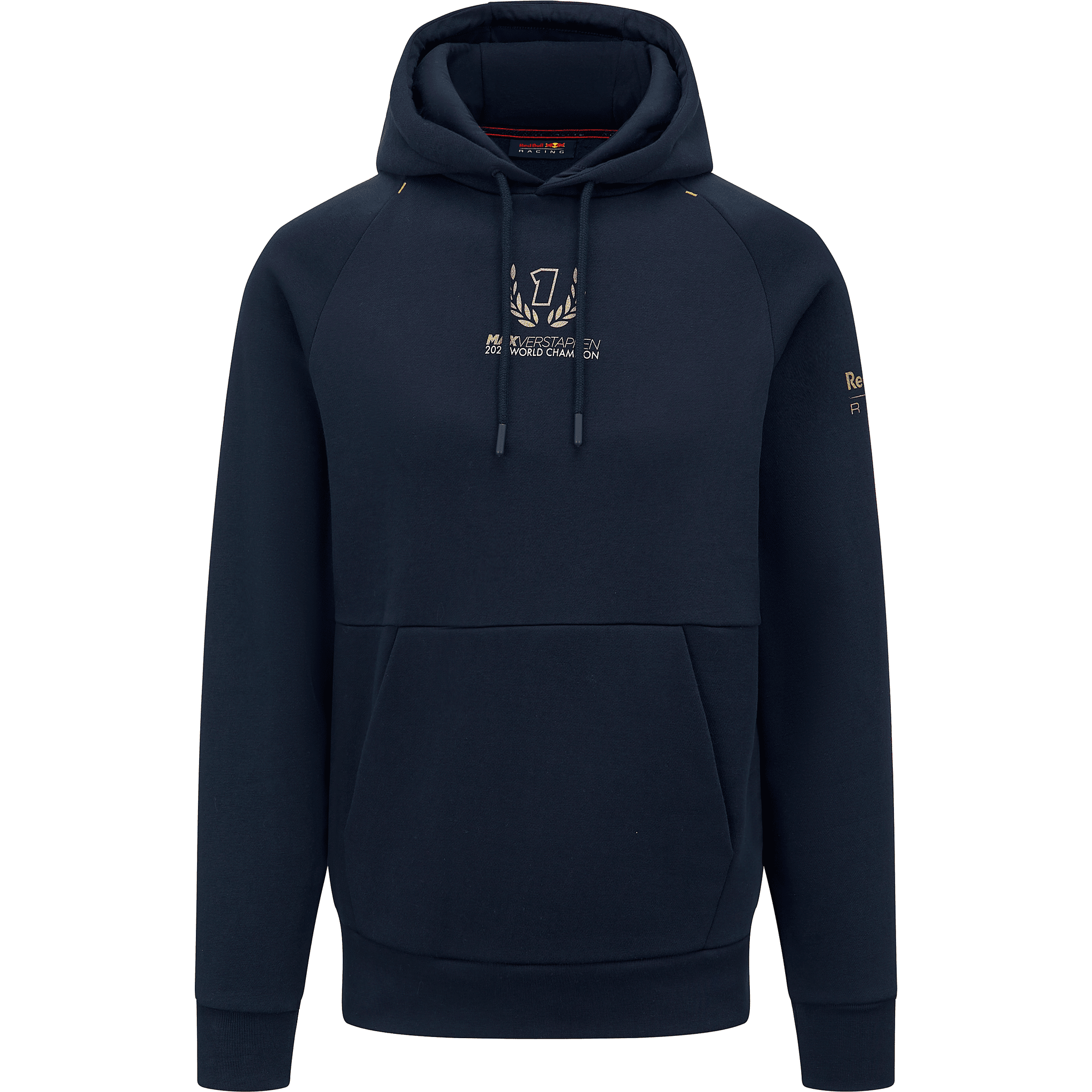 2022 Red Bull Racing Mens Verstappen Zip Grey Sweatshirt