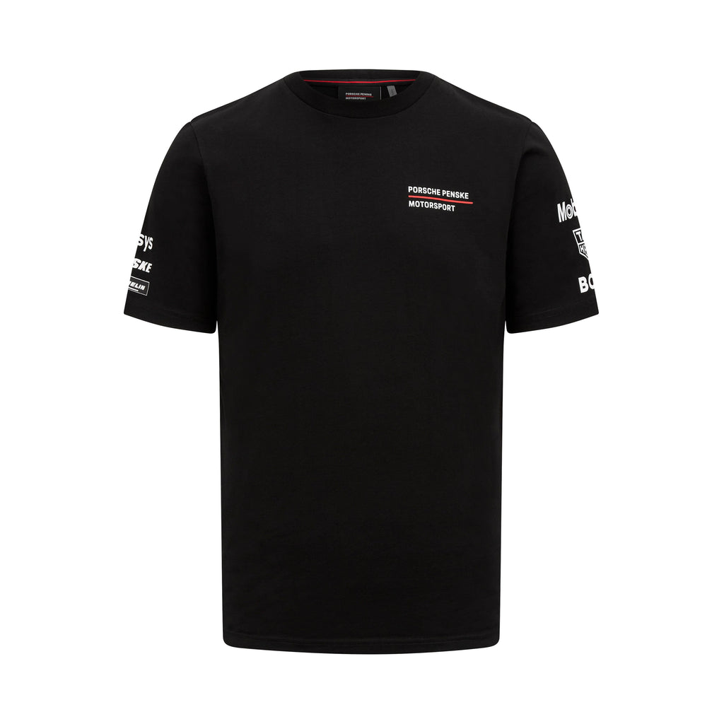 Porsche Penske Motorsport Team T-Shirt - Black T-shirts Porsche 