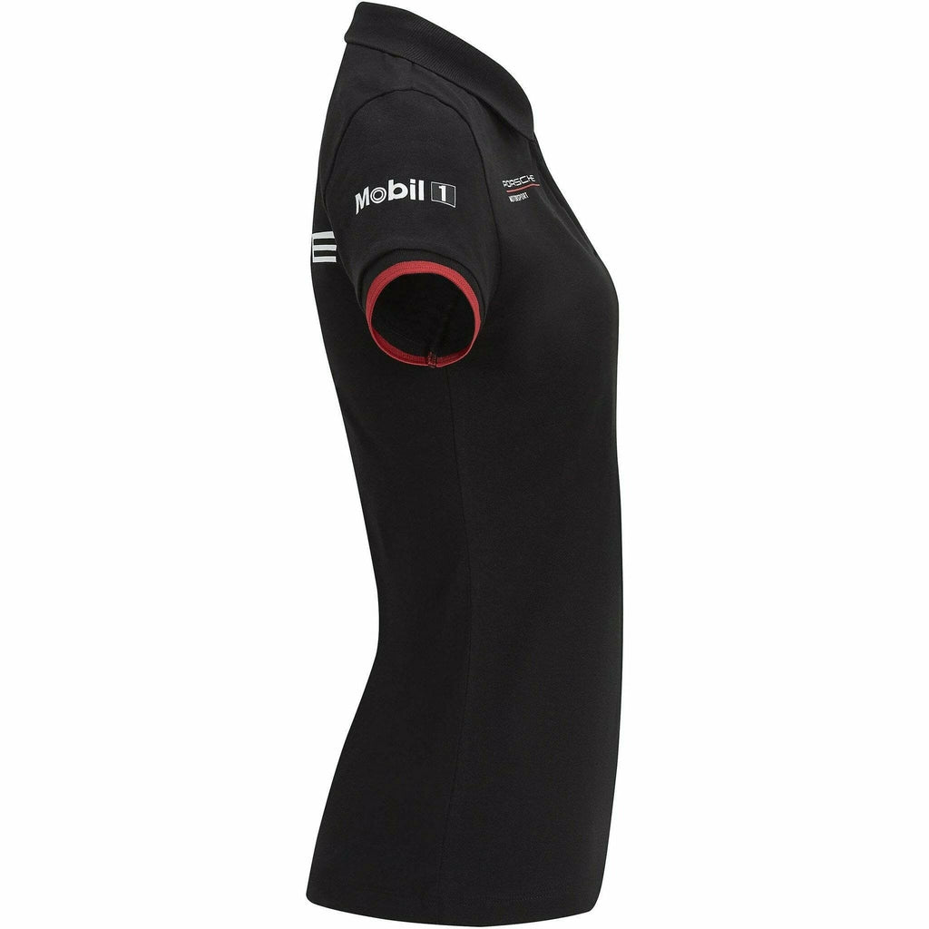 Porsche Motorsport Women's Black Team Polo w/Motorsport Kit Polos Black